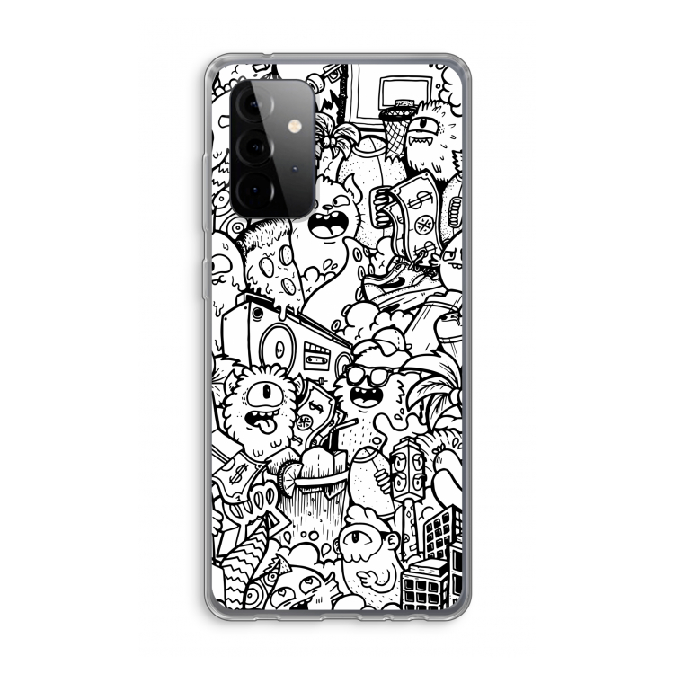 Vexx City #2: Samsung Galaxy A72 Transparant Hoesje