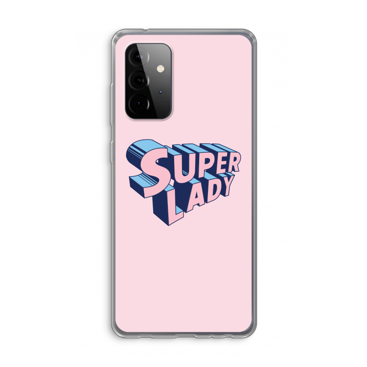 Superlady: Samsung Galaxy A72 Transparant Hoesje