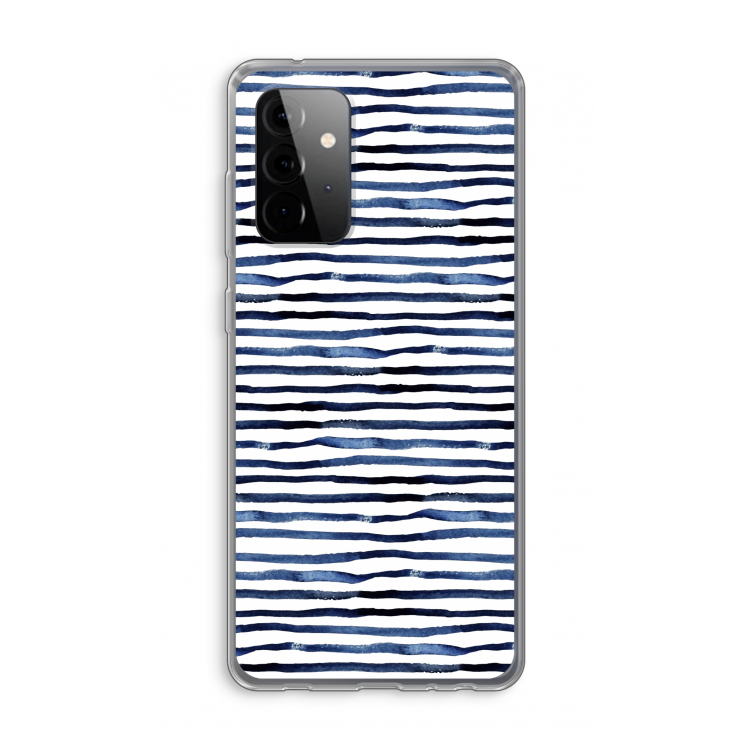 Verrassende lijnen: Samsung Galaxy A72 Transparant Hoesje