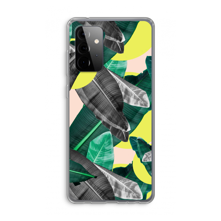 Fantasie jungle: Samsung Galaxy A72 Transparant Hoesje