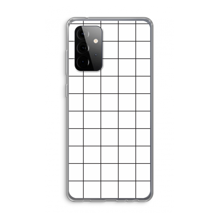 Rooster: Samsung Galaxy A72 Transparant Hoesje