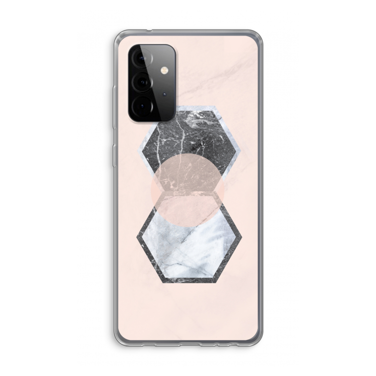 Creatieve toets: Samsung Galaxy A72 Transparant Hoesje