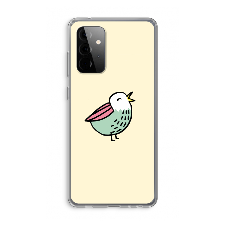 Birdy: Samsung Galaxy A72 Transparant Hoesje