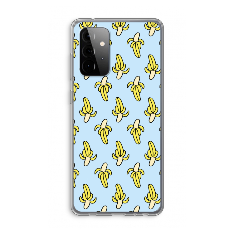 Bananas: Samsung Galaxy A72 Transparant Hoesje