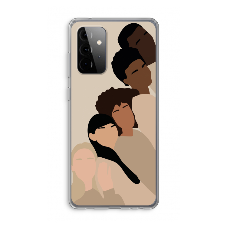 Sweet creatures: Samsung Galaxy A72 Transparant Hoesje