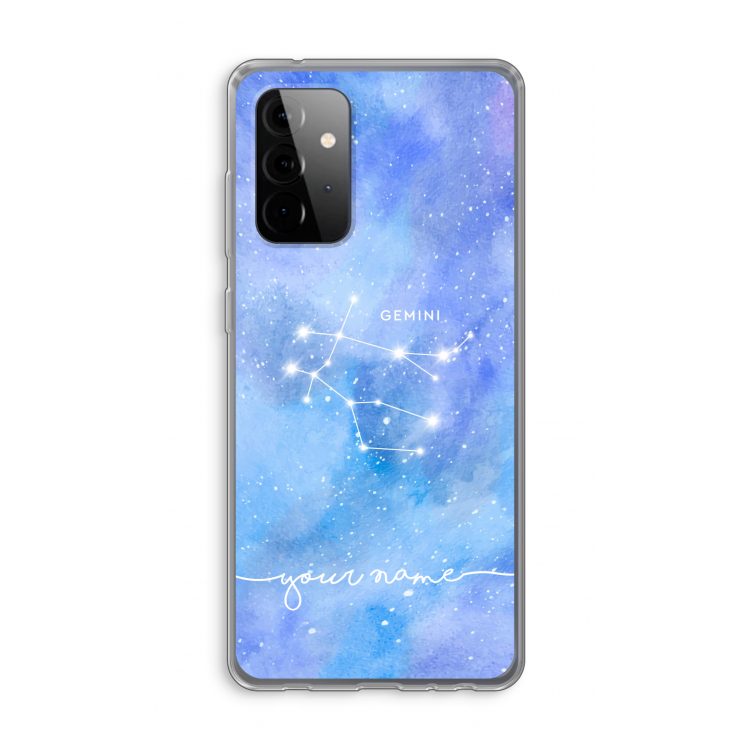 Sterrenbeeld - Licht: Samsung Galaxy A72 Transparant Hoesje