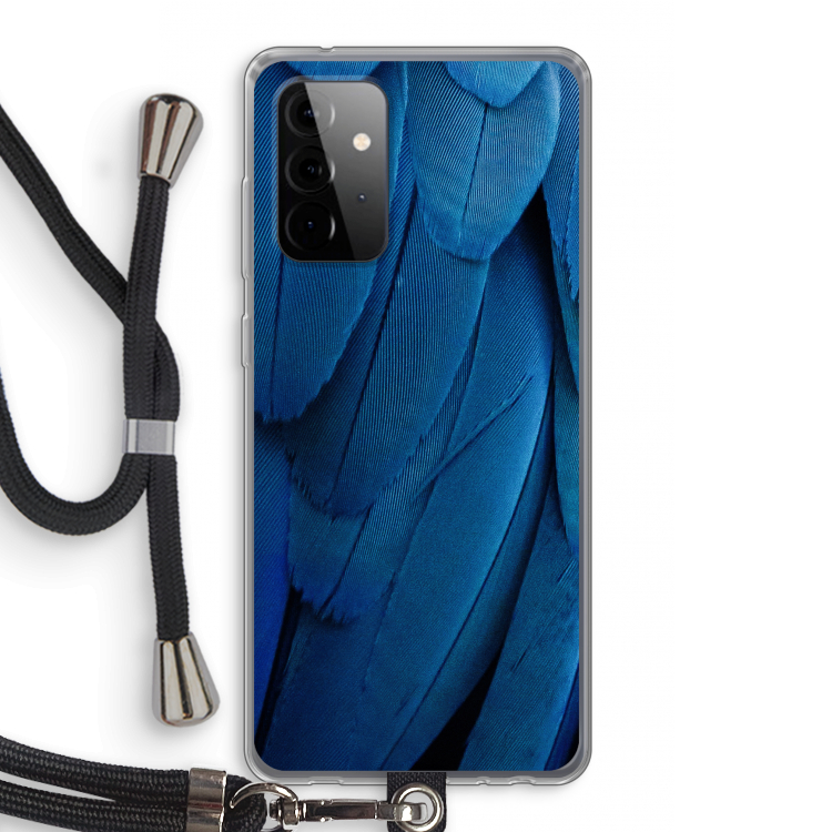Pauw: Samsung Galaxy A72 5G Transparant Hoesje met koord