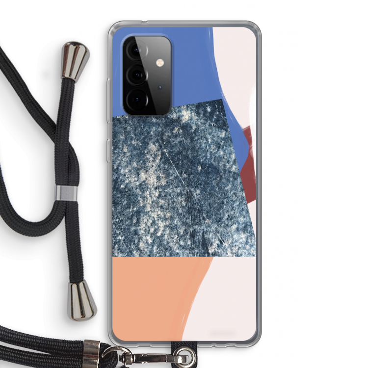 Billy: Samsung Galaxy A72 5G Transparant Hoesje met koord