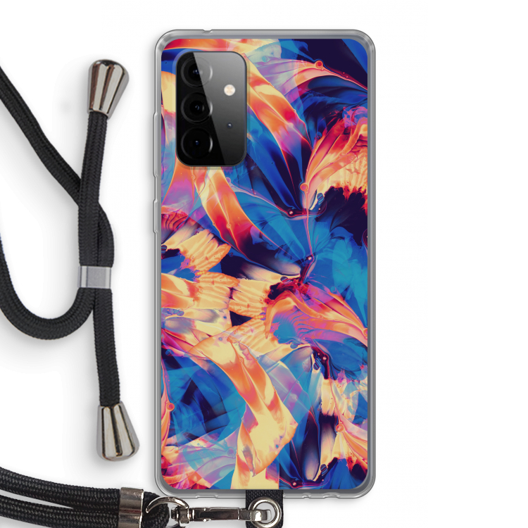 Tuesday Night: Samsung Galaxy A72 5G Transparant Hoesje met koord