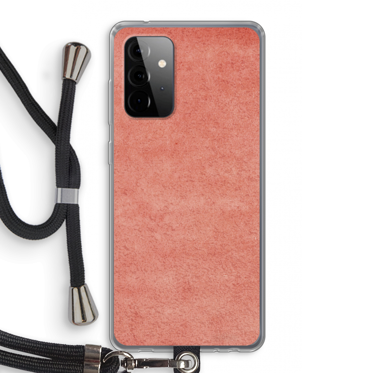 Marrakech Walls: Samsung Galaxy A72 5G Transparant Hoesje met koord