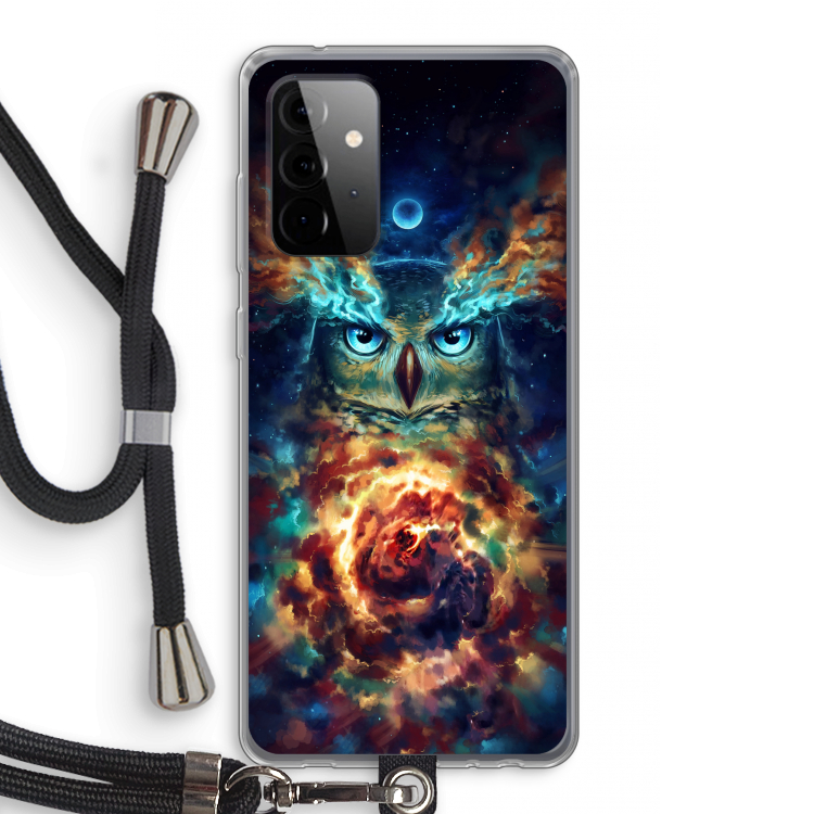 Aurowla: Samsung Galaxy A72 5G Transparant Hoesje met koord