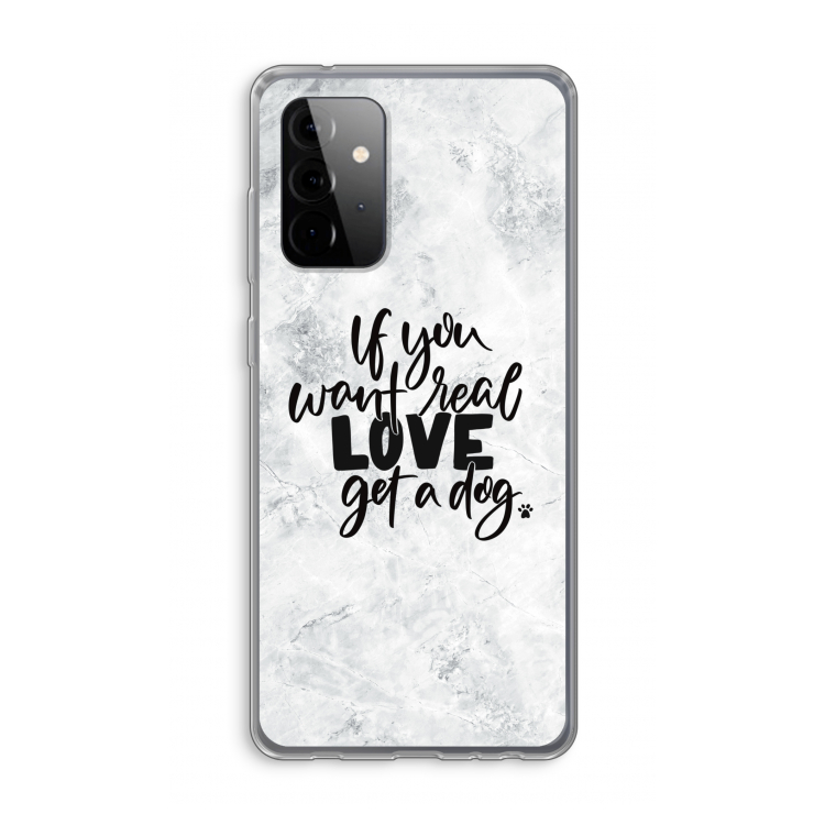 Partner in crime: Samsung Galaxy A72 Transparant Hoesje