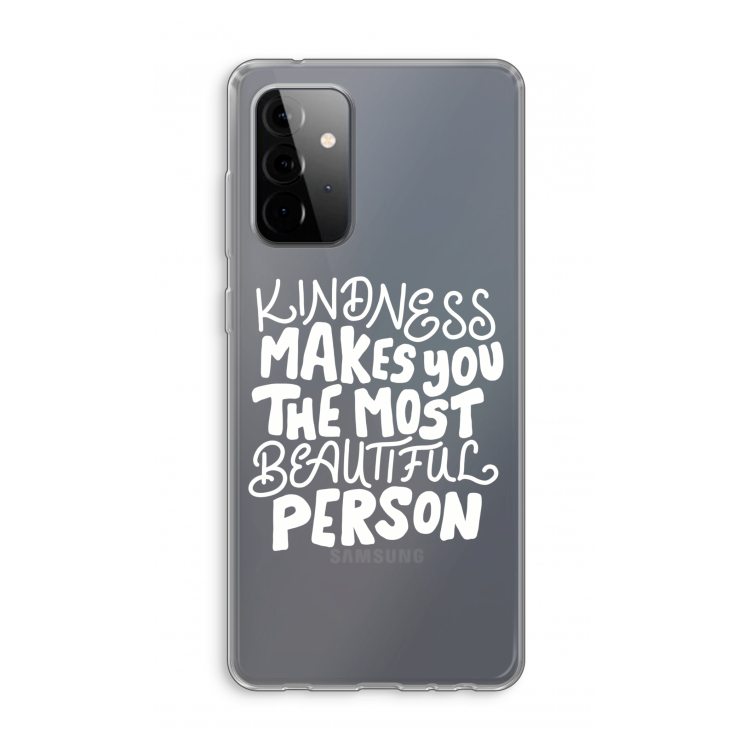 The prettiest: Samsung Galaxy A72 Transparant Hoesje