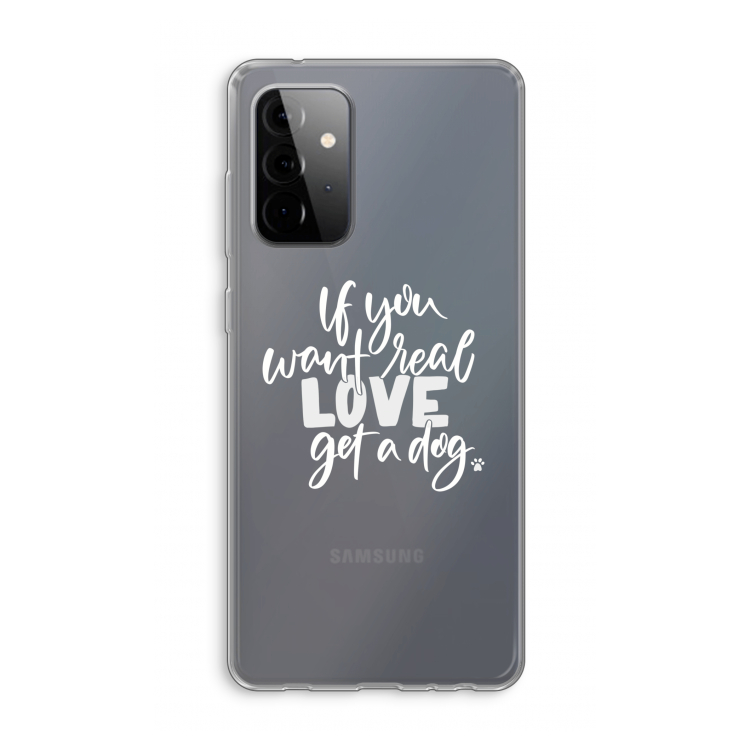 Partner in crime: Samsung Galaxy A72 Transparant Hoesje