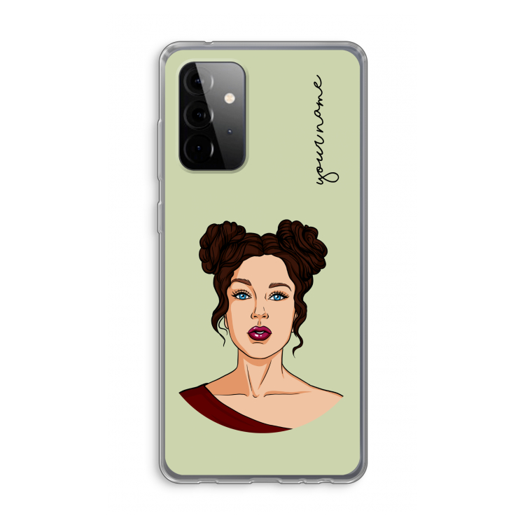 Pop-Art Creator: Samsung Galaxy A72 Transparant Hoesje