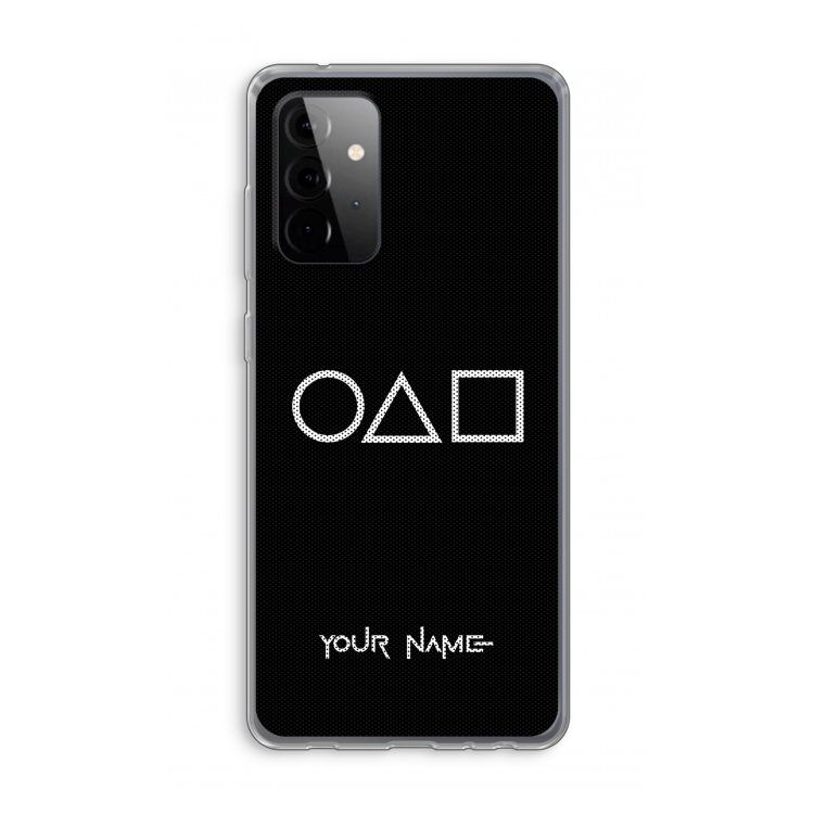 Squid Game: Samsung Galaxy A72 Transparant Hoesje