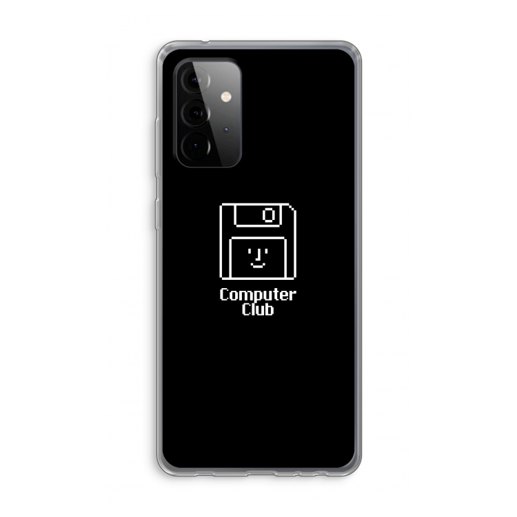 Hello: Samsung Galaxy A72 Transparant Hoesje