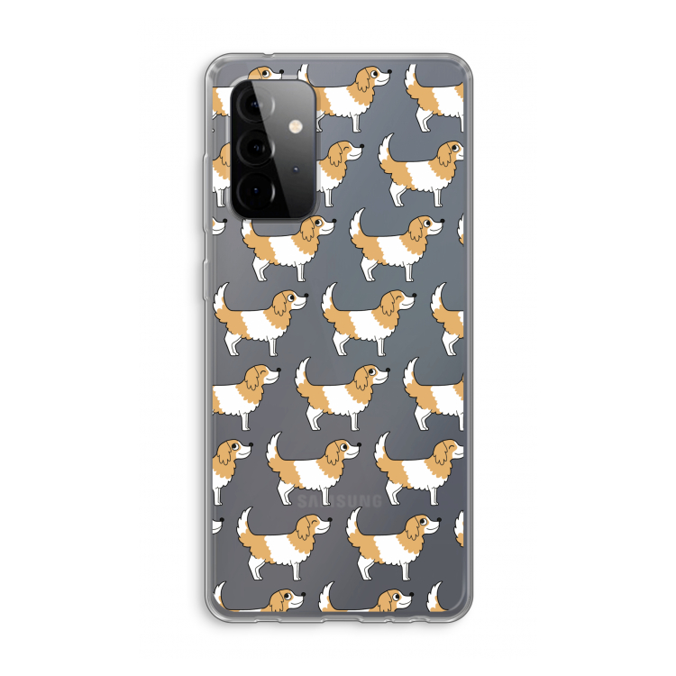 Doggy: Samsung Galaxy A72 Transparant Hoesje