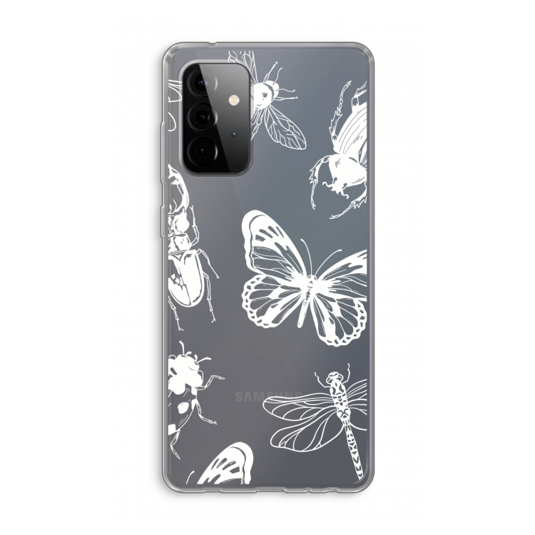Tiny Bugs: Samsung Galaxy A72 Transparant Hoesje