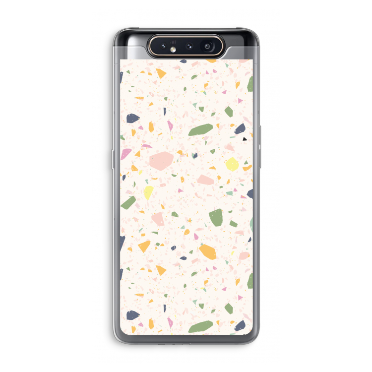 Terrazzo N°21: Samsung Galaxy A80 Transparant Hoesje