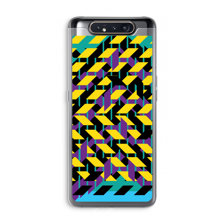 Skew Bee 3: Samsung Galaxy A80 Transparant Hoesje