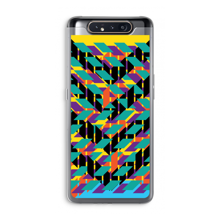 Skew Bee 1: Samsung Galaxy A80 Transparant Hoesje