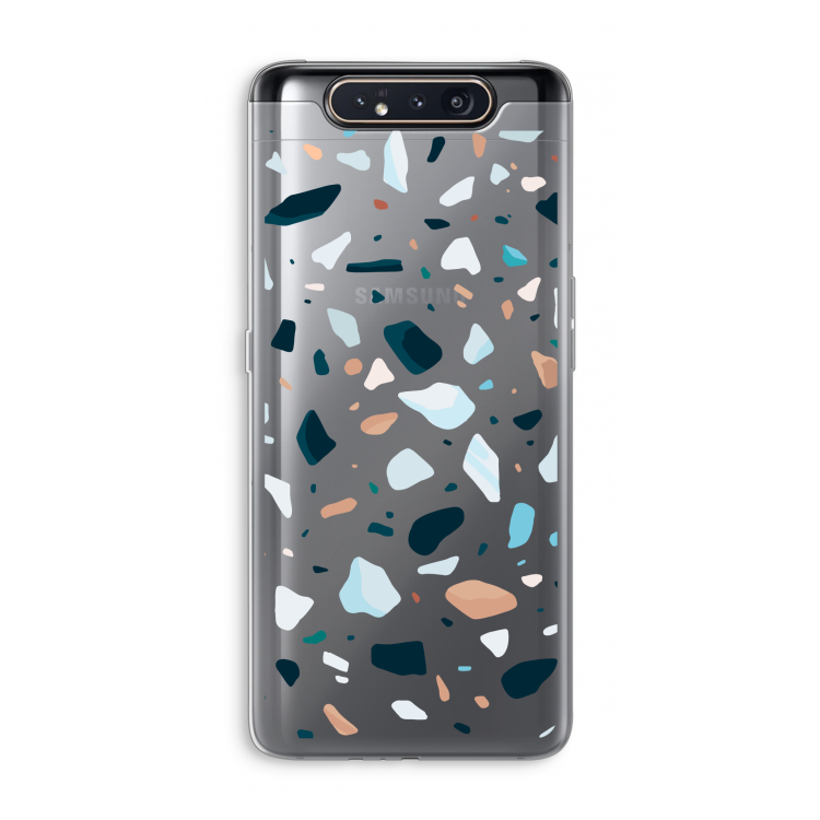 Terrazzo N°13: Samsung Galaxy A80 Transparant Hoesje
