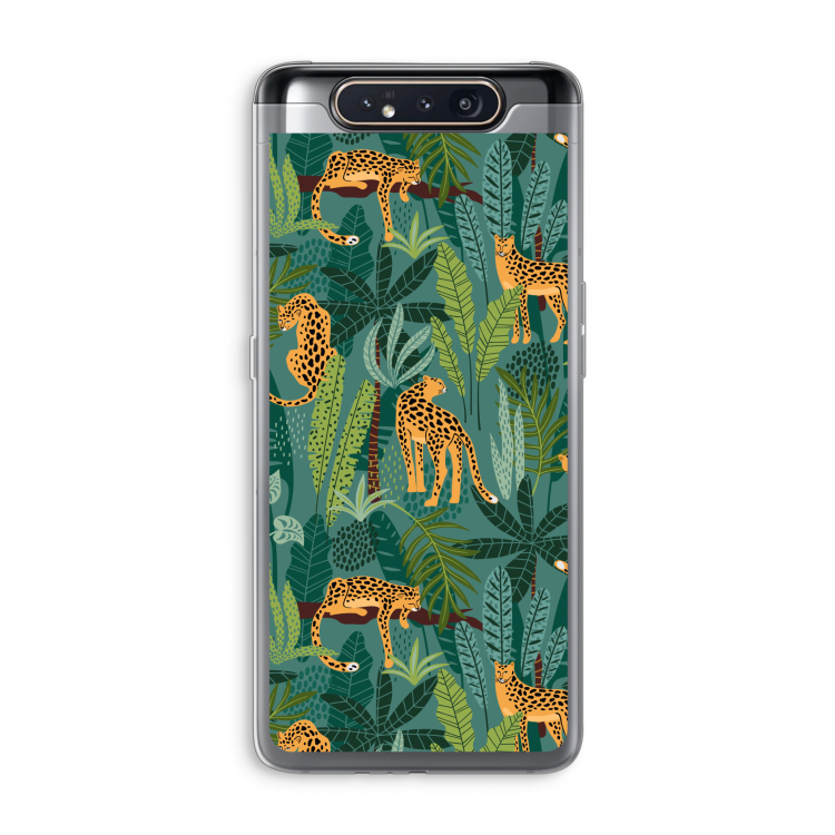 Luipaard 2: Samsung Galaxy A80 Transparant Hoesje