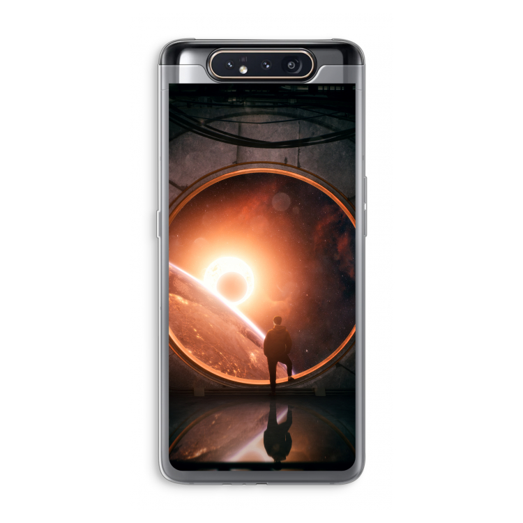 Ephemeral: Samsung Galaxy A80 Transparant Hoesje