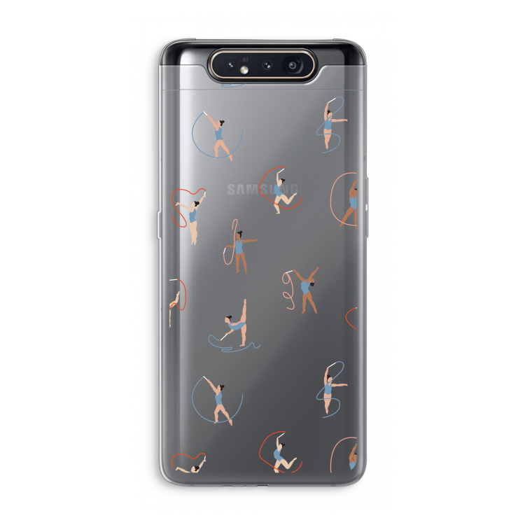 Dancing #3: Samsung Galaxy A80 Transparant Hoesje