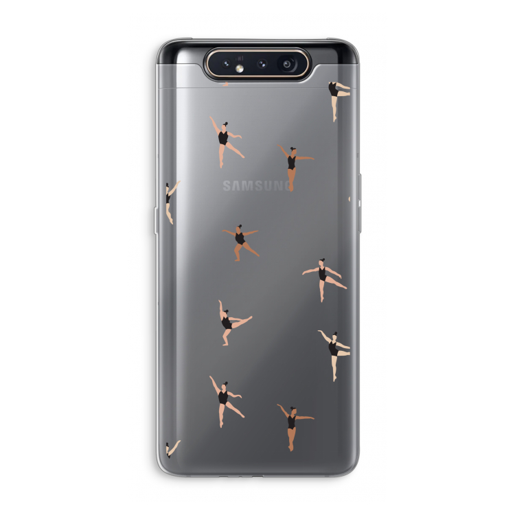 Dancing #1: Samsung Galaxy A80 Transparant Hoesje
