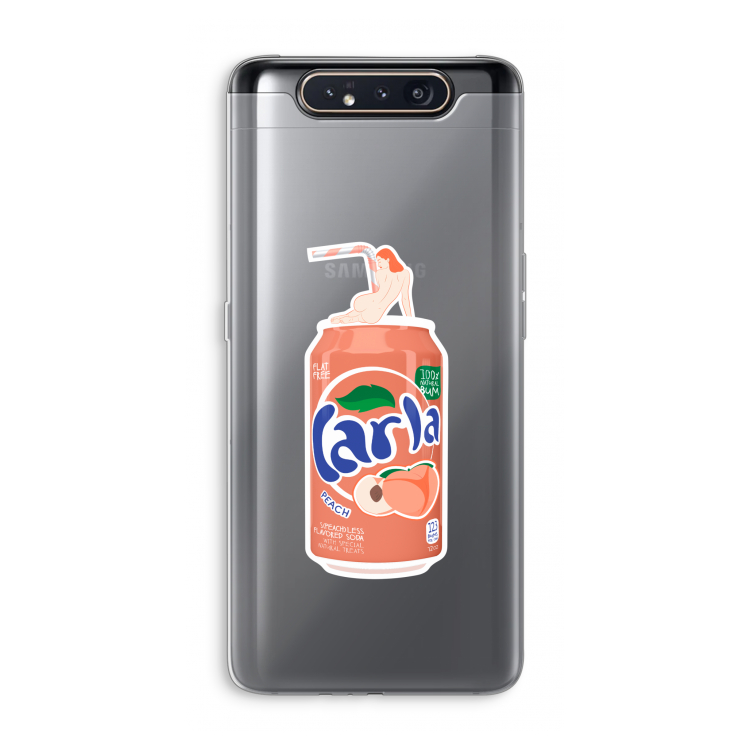 S(peach)less: Samsung Galaxy A80 Transparant Hoesje