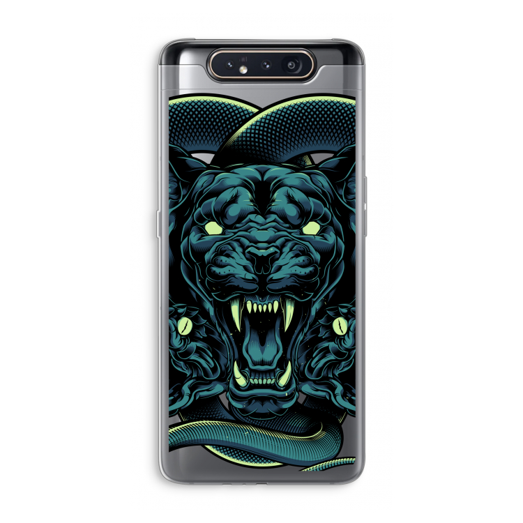 Cougar and Vipers: Samsung Galaxy A80 Transparant Hoesje