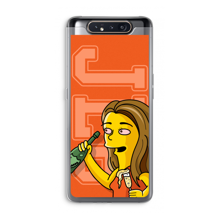 Jamie Lee Simpson: Samsung Galaxy A80 Transparant Hoesje