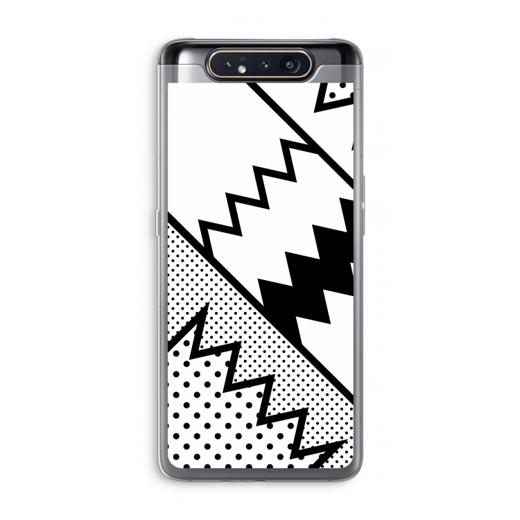 Pop Art #5: Samsung Galaxy A80 Transparant Hoesje