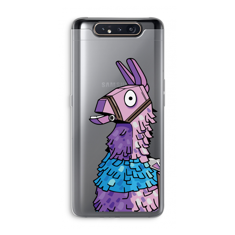 Lama: Samsung Galaxy A80 Transparant Hoesje
