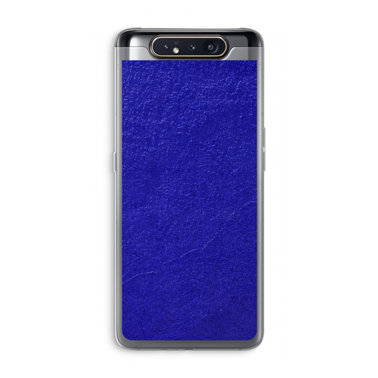 Majorelle Blue: Samsung Galaxy A80 Transparant Hoesje