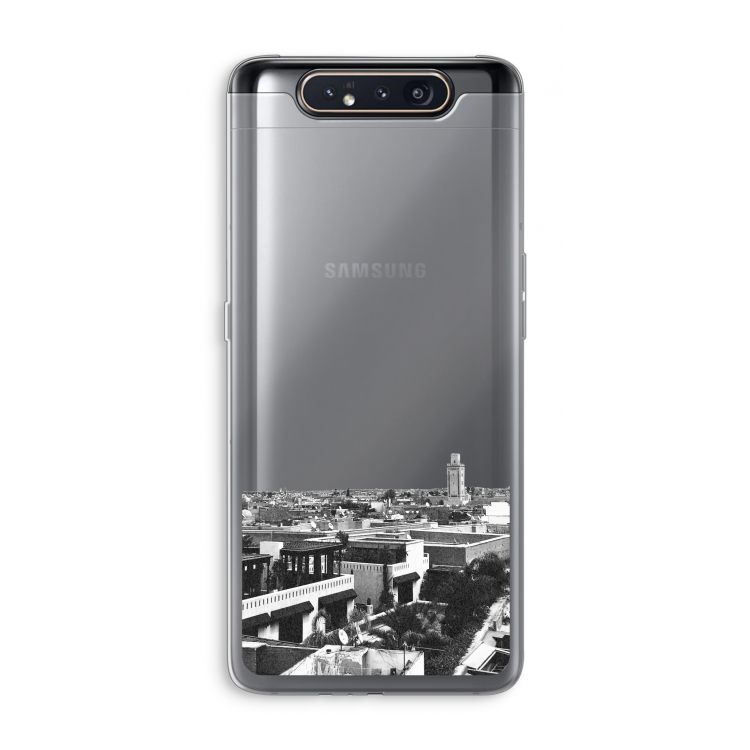 Marrakech Skyline : Samsung Galaxy A80 Transparant Hoesje