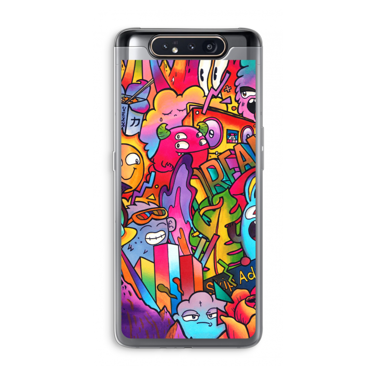 Dreams: Samsung Galaxy A80 Transparant Hoesje