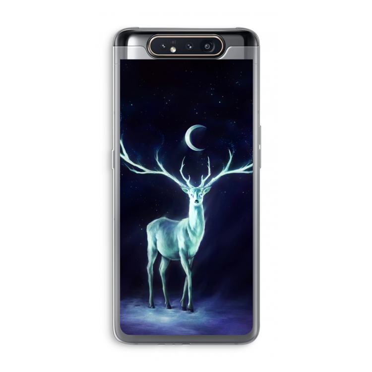 Nightbringer: Samsung Galaxy A80 Transparant Hoesje