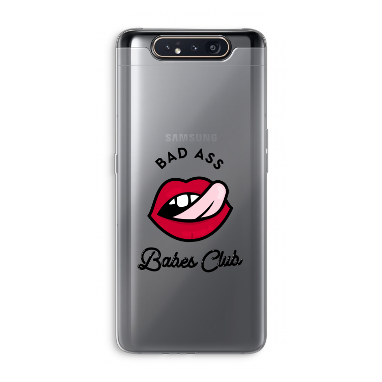 Badass Babes Club: Samsung Galaxy A80 Transparant Hoesje