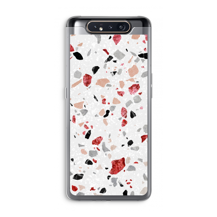 Terrazzo N°12: Samsung Galaxy A80 Transparant Hoesje