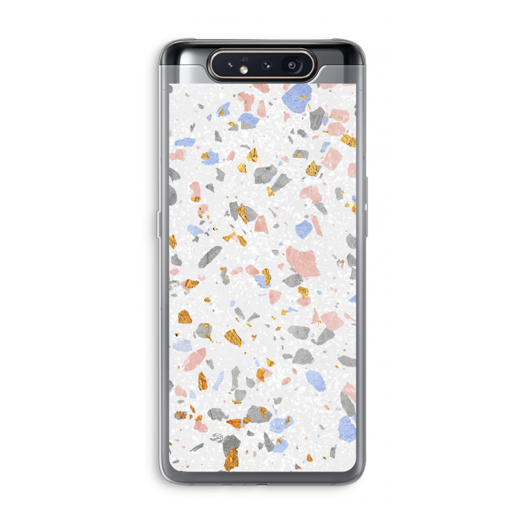 Terrazzo N°8: Samsung Galaxy A80 Transparant Hoesje
