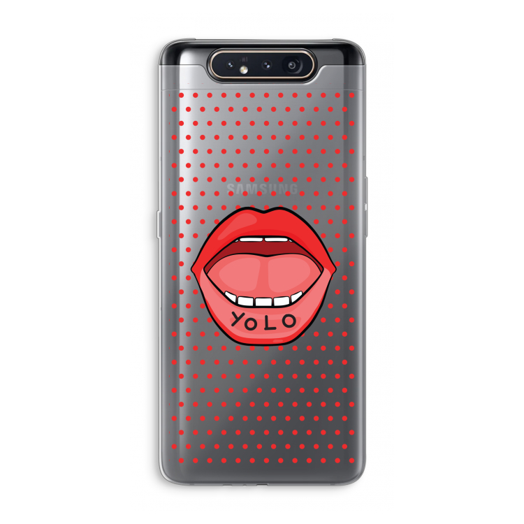 Yolo Denise: Samsung Galaxy A80 Transparant Hoesje