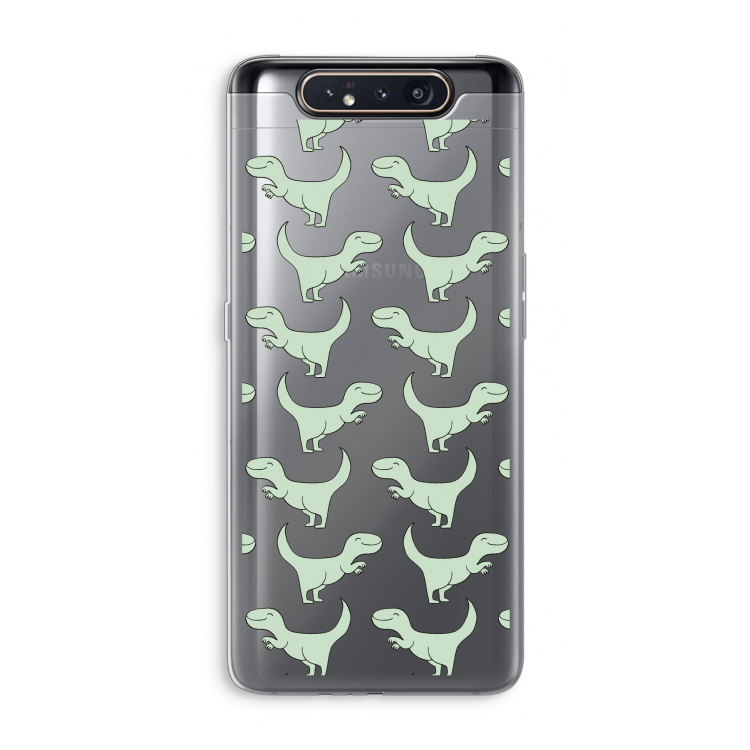 Dinos: Samsung Galaxy A80 Transparant Hoesje