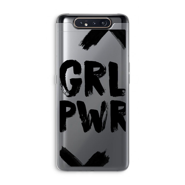 Girl Power #2: Samsung Galaxy A80 Transparant Hoesje