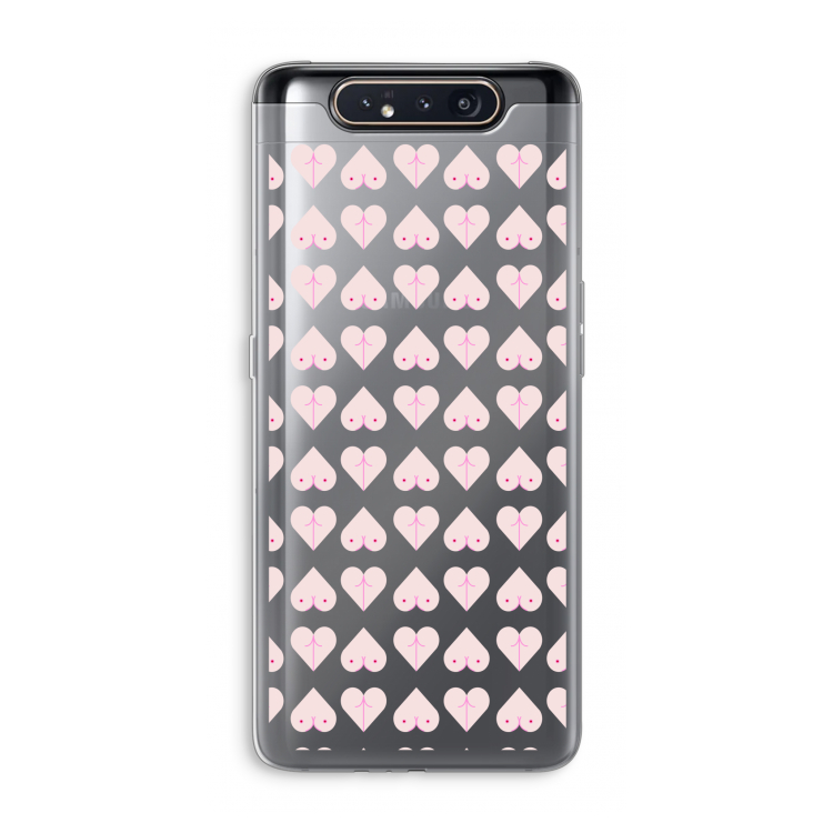 Ass 'n Titties: Samsung Galaxy A80 Transparant Hoesje