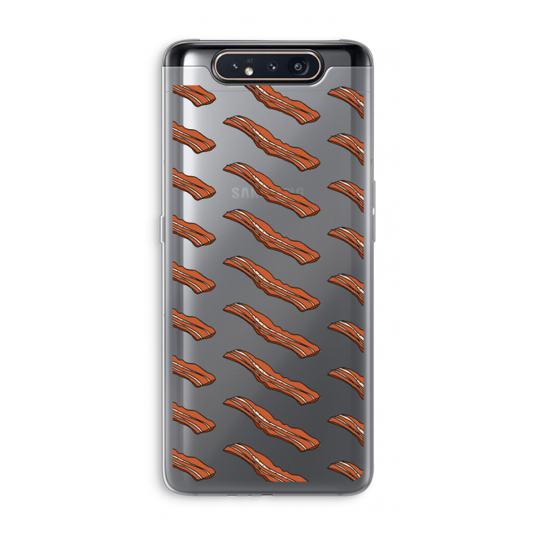 Bacon to my eggs #2: Samsung Galaxy A80 Transparant Hoesje