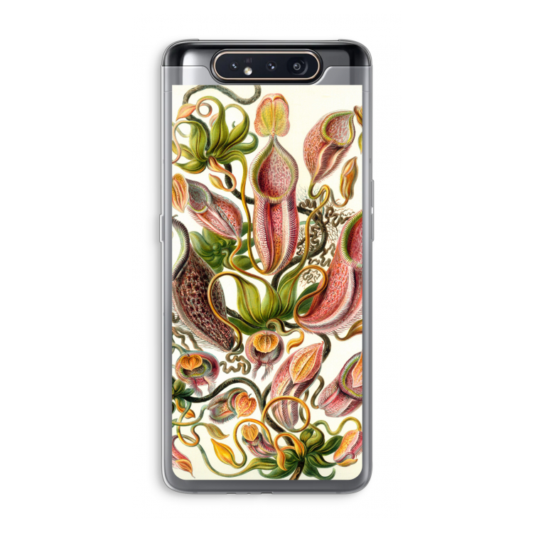 Haeckel Nepenthaceae: Samsung Galaxy A80 Transparant Hoesje