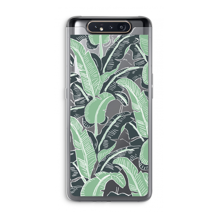 This Sh*t Is Bananas: Samsung Galaxy A80 Transparant Hoesje